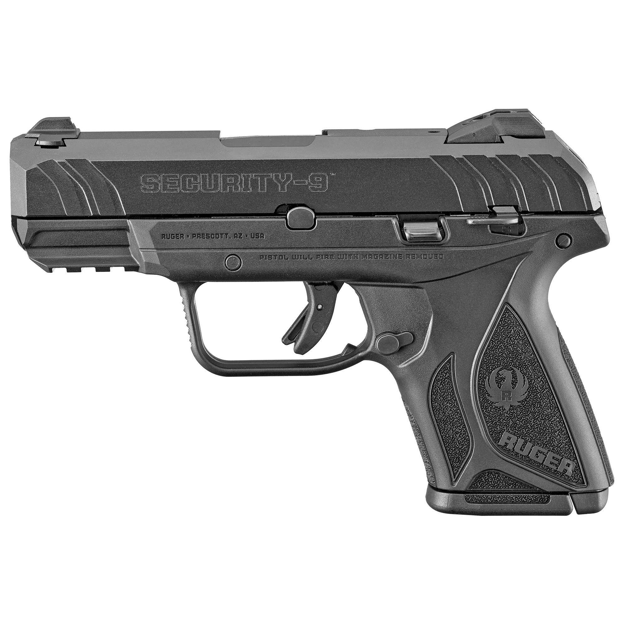 Ruger, Security-9, Single Action Only, Semi-automatic, 9mm